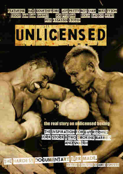 Unlicensed (2012) Starring Teddy Barnet on DVD - Image 2