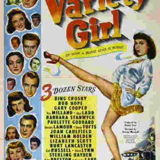 Variety Girl (1947) Starring Mary Hatcher on DVD