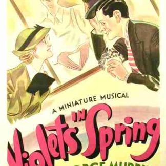 Violets in Spring (1936) Starring George Murphy on DVD