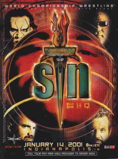 WCW Sin (2001) Starring Scott Steiner on DVD