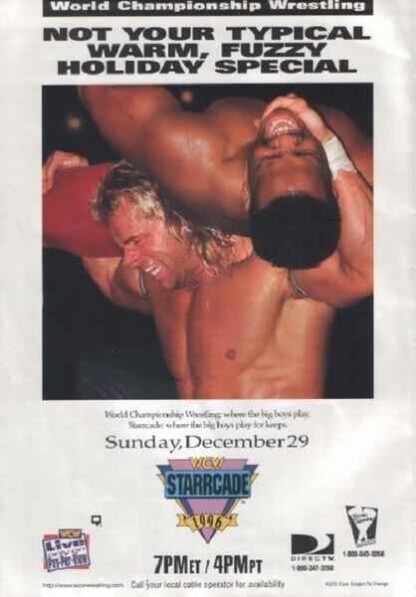 WCW Starrcade 1996 (1996) Starring Hulk Hogan on DVD - Image 5