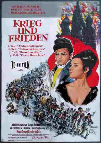 War and Peace, Part III: The Year 1812 (1967) with English Subtitles on DVD
