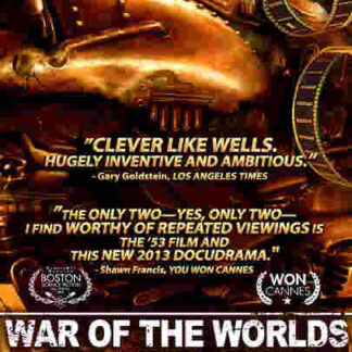 War of the Worlds the True Story (2012) Starring Jack Clay on DVD