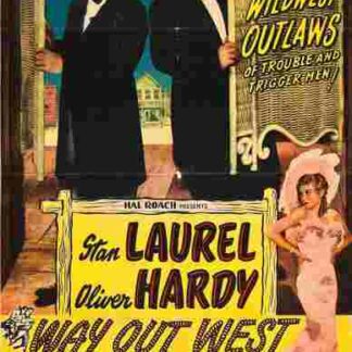 Way Out West (1937) Starring Stan Laurel on DVD