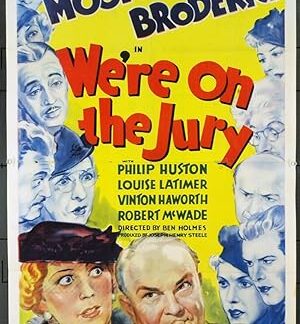 We're on the Jury (1937) DVD