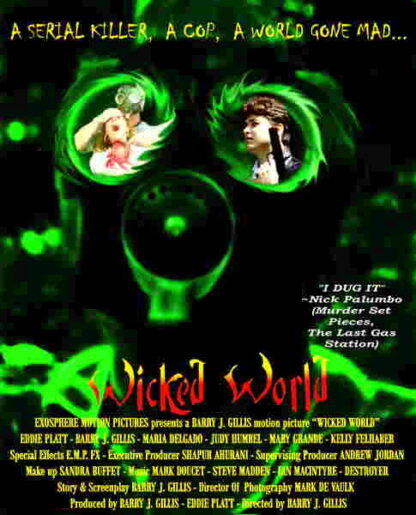 Wicked World (1991) Starring Patti Anne Crossman on DVD - Image 2