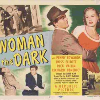 Woman in the Dark (1952) Starring Penny Edwards on DVD