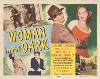 Woman in the Dark (1952) Starring Penny Edwards on DVD
