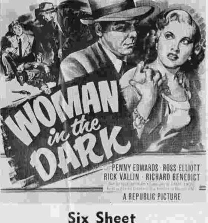 Woman in the Dark (1952) Starring Penny Edwards on DVD - Image 4