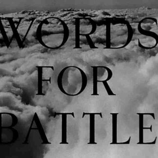 Words for Battle (1941) Starring Laurence Olivier on DVD