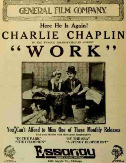 Work (1915) with English Subtitles on DVD - Image 5
