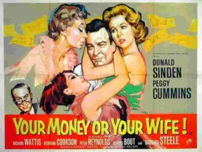 Your Money or Your Wife (1960) Starring Donald Sinden on DVD